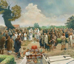 Romano British Burial Ceremony At Turnershall Farm — Peter Froste