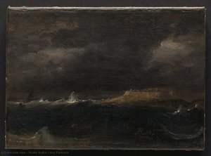 Sea Fortress — Peder Balke