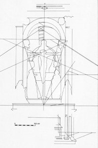Trinity (scheme Of The Perspective) — Masaccio