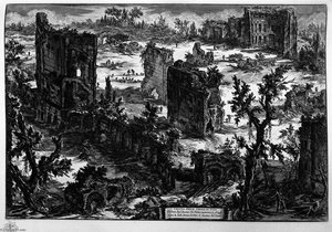 View Of The Baths Of Titus — Giovanni Battista Piranesi