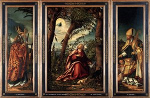 St John The Evangelist In Patmos — Hans Burgkmair