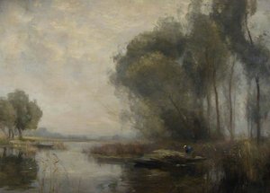 Rushcutting In The Fens — William Miller Frazer