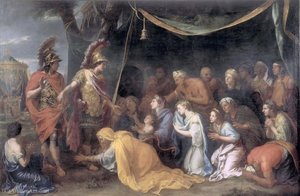 Famille De Darius Aux Pieds D'alexandre