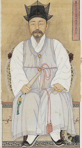 Portrait Of Ju Gyeong-il — Chae Yongsin