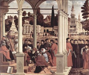 Debate Of St. Stephen — Vittore Carpaccio