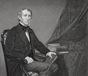 Portrait Of John Tyler — Alonzo Chappel