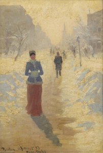 Snowy Street, Berlin — Hans Dahl