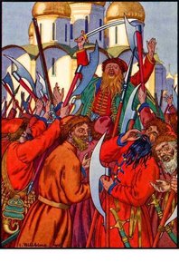 The Streltsy Uprising — Ivan Yakovlevich Bilibin