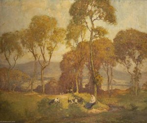 Autumn In A Manx Glen — William Hoggatt