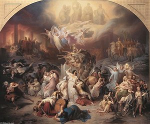 Zerstörung Jerusalems Durch Titus — Wilhelm Von Kaulbach
