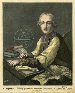 N. Copernicus. Based On A Portrait From The Galileo Museum In Torre Del Gallo, Florence — Jan Styfi
