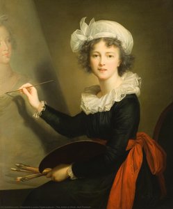 The Artist At Work (self Portrait) — Louise Élisabeth Vigée Le Brun