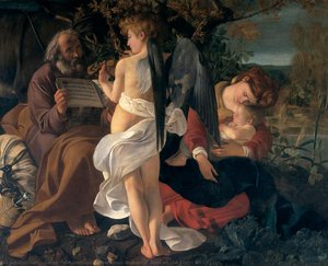 Rest On The Flight Into Egypt — Cecco Del Caravaggio (francesco Buoneri)