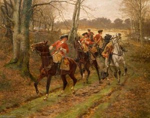 The Ambush, 1745 — William Barns Wollen