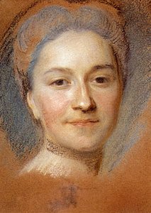 Study Of The Portrait — Maurice Quentin De La Tour