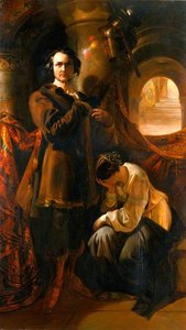 Macready As Werner — Daniel Maclise
