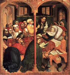 The Death Of The Virgin — Hans Multscher