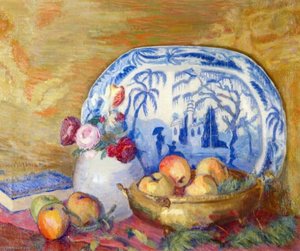 Fruit And Feather Flowers — Lucien Abrams