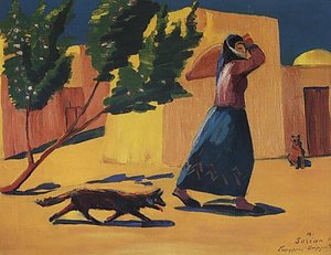 To The Spring — Martiros Sarian