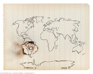 Combustion V — Horacio Zabala