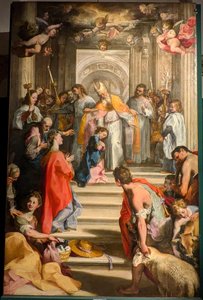 Presentation Of Virgin Mary At The Temple — Federico Fiori Barocci