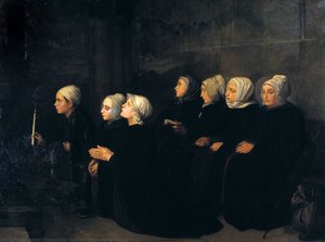Women In Prayer — Alphonse Legros