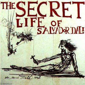 Conception D'un Affichage Pour 'la Vie Secrète De Salvador Dali' — Salvador Dalí