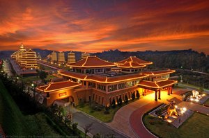 Buddha Museum At Dusk — Fo Guang Shan Buddha Museum