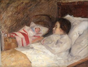 Mother And Child — Elin Kleopatra Danielson-gambogi