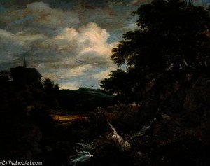 The Church On The Hill — Jacob Isaackszoon Van Ruisdael