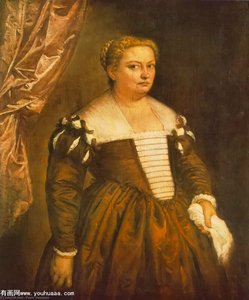 Portrait Of A Venetian Woman, München — Paolo Veronese