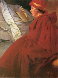 Red Coat — Alphonse Maria Mucha