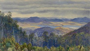 Lake Biwa, Japan — Marianne North