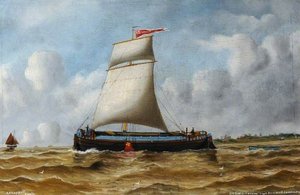 The Keel 'lizzie' Of Thorne — Reuben Chappell
