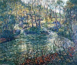 Connecticut Trout Stream — Ernest Lawson