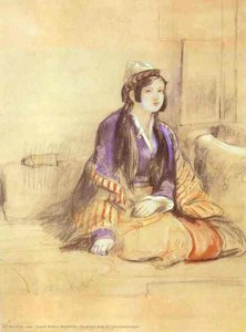 Seated Lady Of Constantinople — Sir David Wilkie