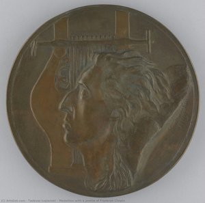 Medallion With A Profile Of Fryderyk Chopin — Tadeusz Łopieński