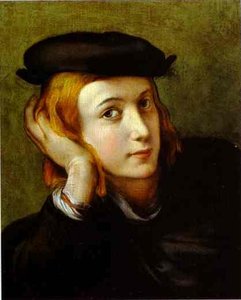 Portrait Of A Young Man — Antonio Allegri Da Correggio