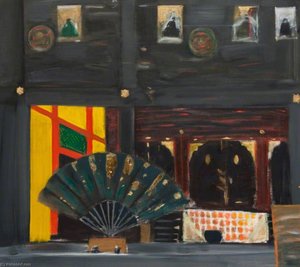 Black Fan, Konchi In, Kyoto — 伊丽莎白·维奥莱特·布莱克德