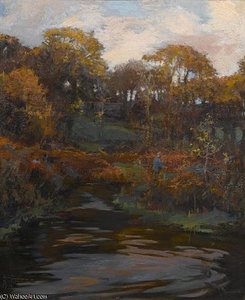 The Autumn Gardener — Elizabeth Adela Stanhope Forbes