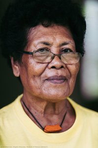 Portrait Of Palauan Matriarch — Angelo Chiacchio