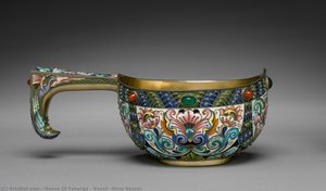 Kovsh (wine Vessel) — House Of Fabergé