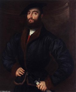Portrait Of A Bearded Man — Paris Bordone