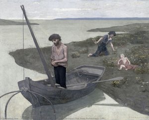 Le Pauvre Pêcheur (the Poor Fisherman), 1881 — Pierre Cécile Puvis De Chavannes