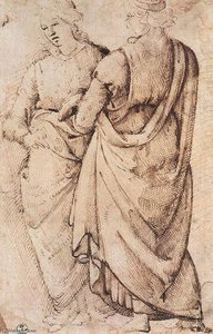 Studio Di Due Donne — Domenico Ghirlandaio