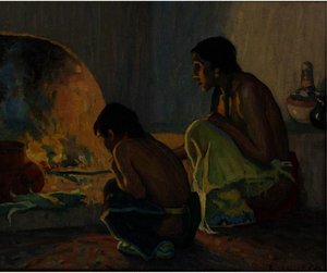 The Evening Meal — Eanger Irving Couse