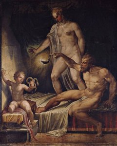 Hercules And The Serpents — Niccolo Dell' Abate