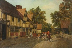 Returning From The Hunt — John Sanderson Wells