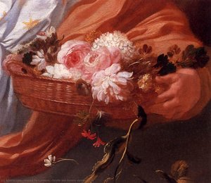 Apollo And Aurora (detail) — Gérard De Lairesse