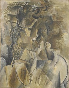 Ragazza Con Una Croce — Georges Braque